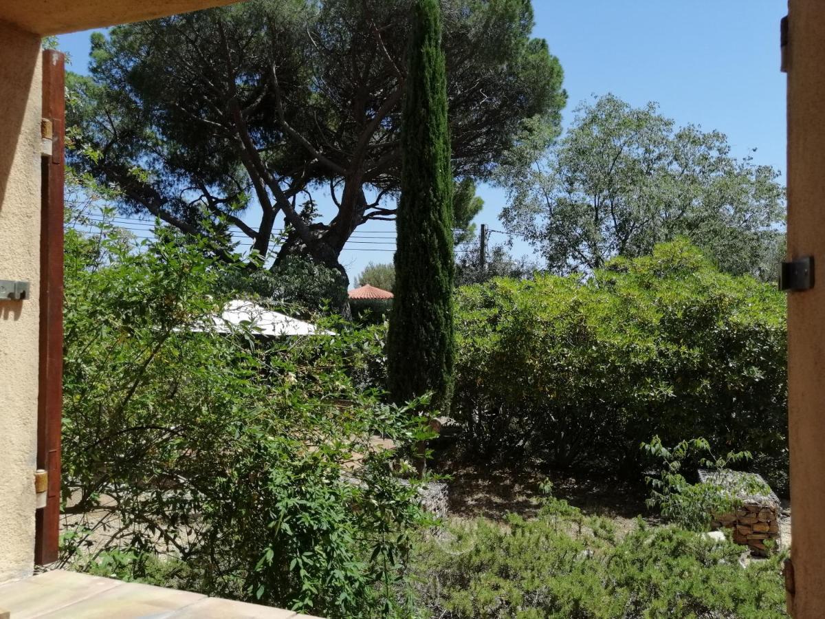 T2 36 M2, Rdc De Villa, Clim, Gd Jardin Clos, Animx Ok, Quartier Mt Faron Tres Calme, Wifi, Parking Tolón Exterior foto