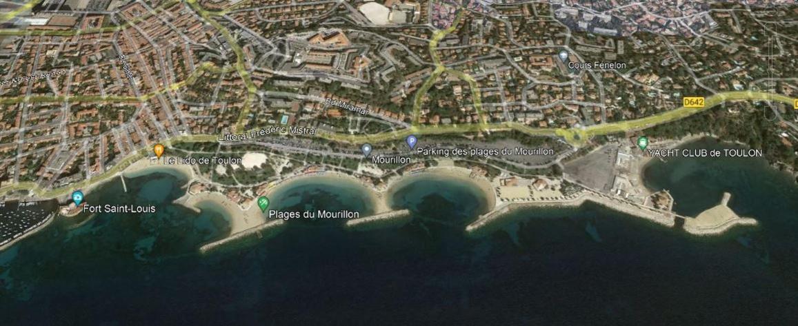 T2 36 M2, Rdc De Villa, Clim, Gd Jardin Clos, Animx Ok, Quartier Mt Faron Tres Calme, Wifi, Parking Tolón Exterior foto